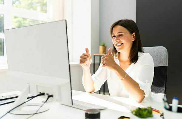 Women Video Conferencing