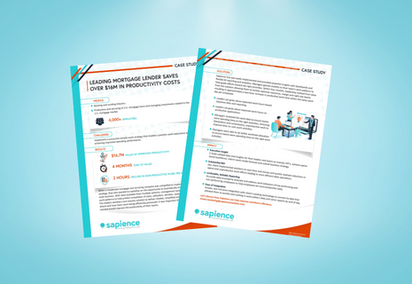 Leading Mortgage Lender Saves Over $16m In Productivity Costs