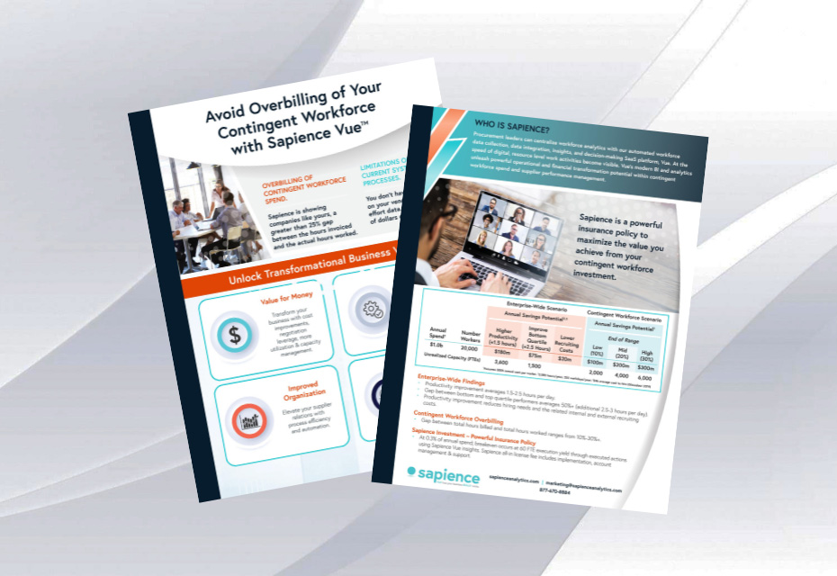 Contingent Workforce Vue